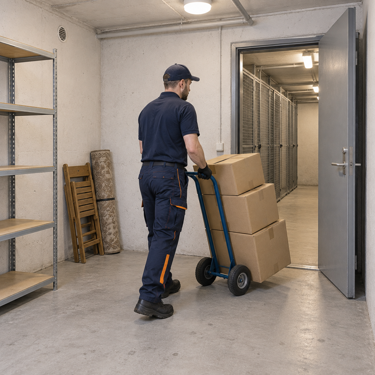 Bortforsling från bostad och förråd